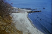 Looking north at NSSD and yacht club